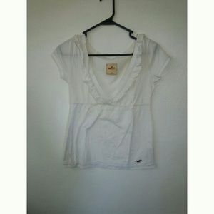 Hollister white top New without Tags.