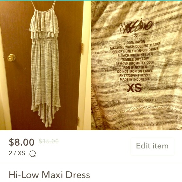 🎀Hi-Low Maxi Dress🎀 - Picture 1 of 1