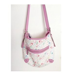 Pink Coach Purse ♡ w/ Keychain ♡