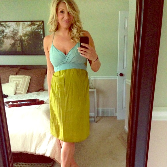 The Limited two-toned dress