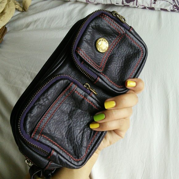 Marc by marc jacobs plum clutch