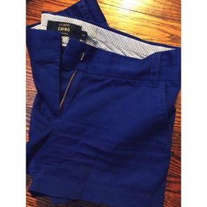 Royal Blue J. Crew Chino shorts