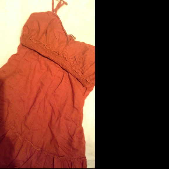 Cute Orange Dress - Picture 2 of 2