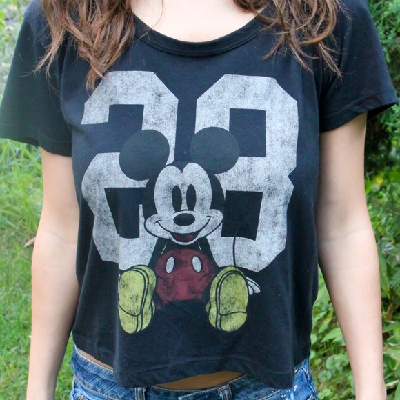 Mickey Mouse Crop Top