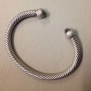 David Yurman Cable Classics Bracelet w Diamonds