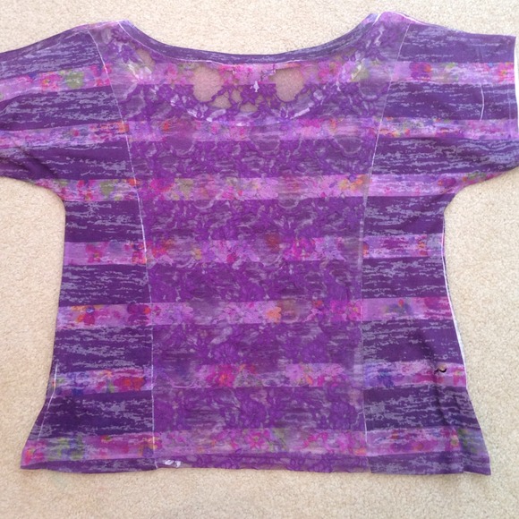 Purple off the shoulder - Picture 2 of 2