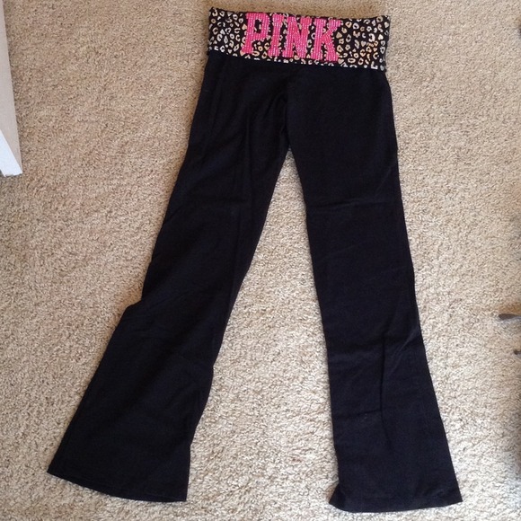 Cheetah and Bling Yoga Pants