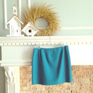 Chic, JCrew wool mini-skirt