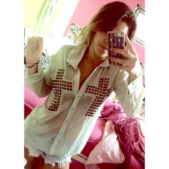 ***Button Up Crossed Down***