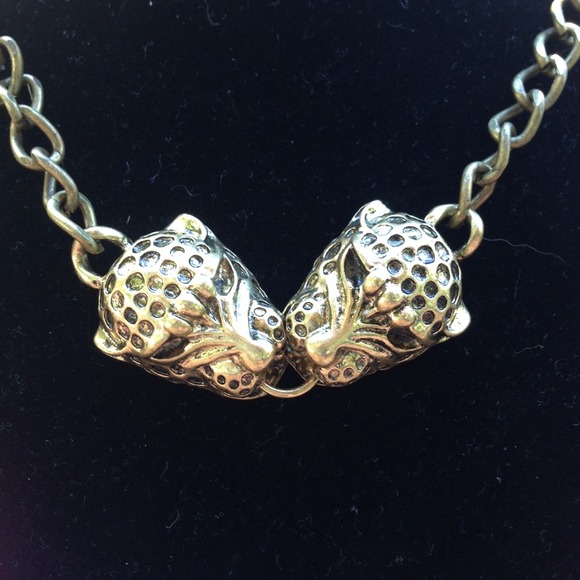 Double Leopard Choker ✨HP 7/15/14✨❌SOLD❌ - Picture 2 of 4