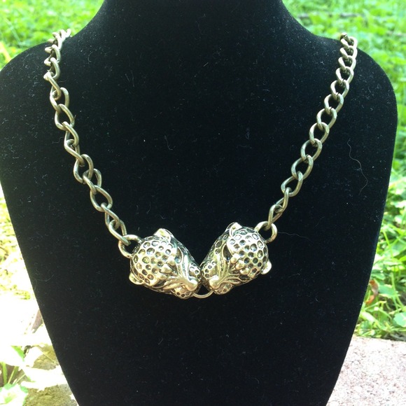 Double Leopard Choker ✨HP 7/15/14✨❌SOLD❌ - Picture 3 of 4