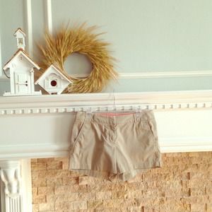 JCrew khaki Chino Shorts