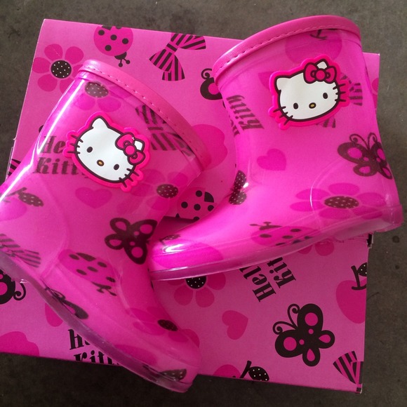 Hello kitty rain boots