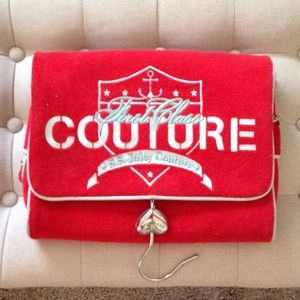 Authentic Juicy couture toiletry travel bag