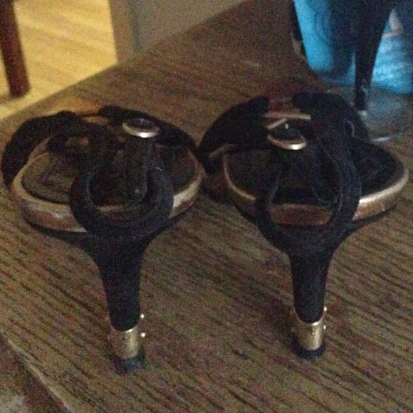 Christian Dior Suede and Leather Pump/Heels Sandal - Picture 2 of 4