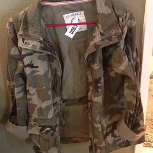 Pacsun Camo Jacket- never worn
