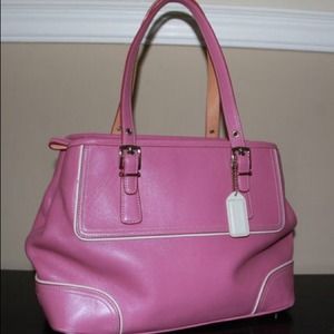 Coach Pink Handbag