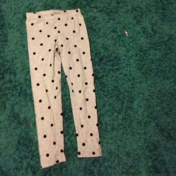 Polka dot leggings