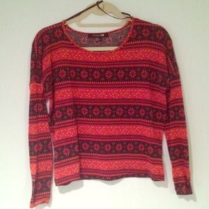 Medium sized Aztec patterned sweater