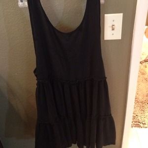 Black Brandy Melville open back dress