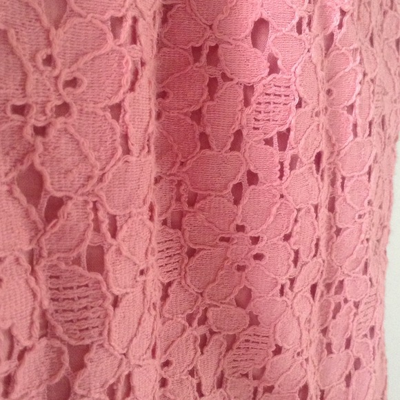 Ann Taylor Pink Sun Dress. 10 Petite - Picture 2 of 3