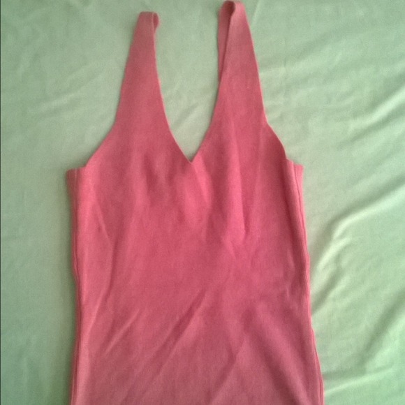 Coral Halter Top