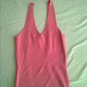 Coral Halter Top