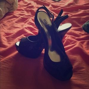 Bakers sequence sling backs