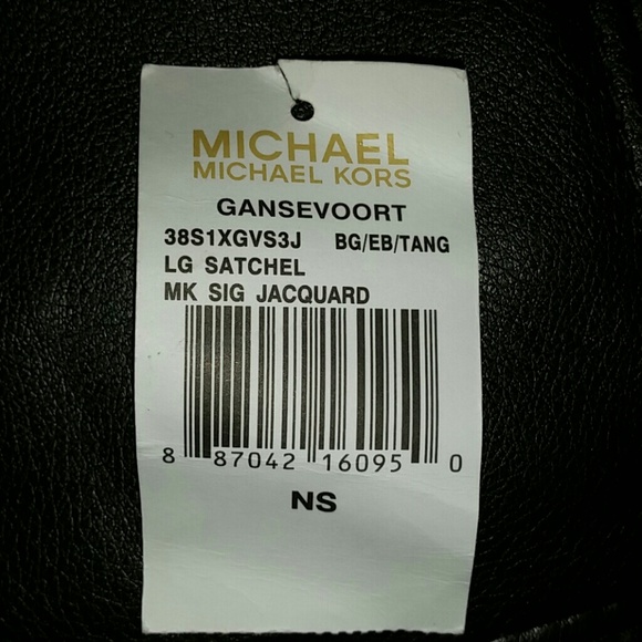 ✔✔✔SOLD ON EBAYMichaelKors large signature Satchel - Picture 3 of 4