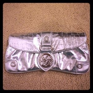 Apple bottom clutch/purse