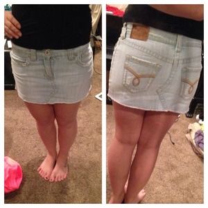 Roxy jean skirt size 3