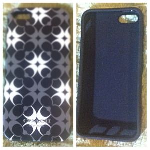 Coach Waverly Signature Mod Silicone iPhone 5 case