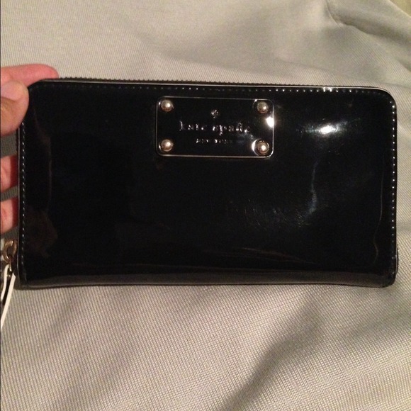 Kate Spade Blk Patent Neda👛