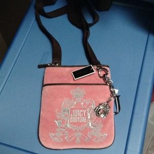 Juicy couture pink crossbody