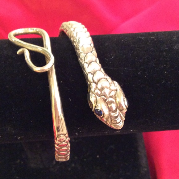 Sterling Serpant Bracelet