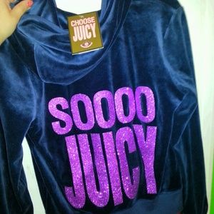 Juicy Couture Hoodie, New with tags