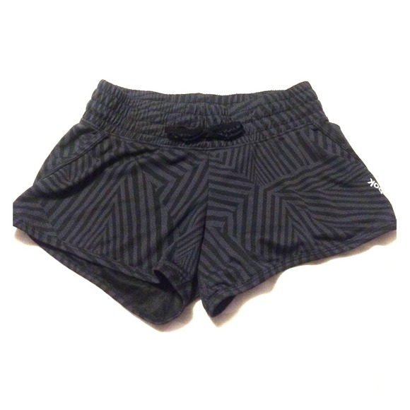 Patterned Reebok Athletic Shorts