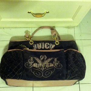 🚫sold 🚫 Juicy couture tote/diaper bag