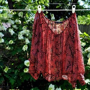 Modest crop top