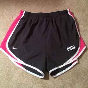 Pink and Gray nike shorts