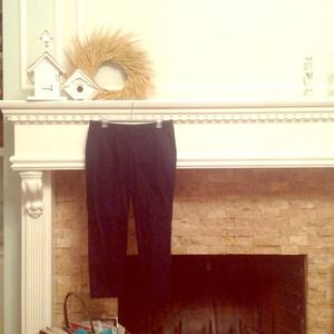 JCrew tapered navy pants
