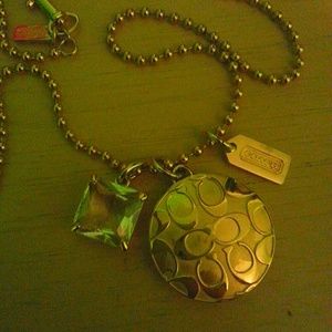 Coach Locket Necklace