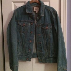 Light colored jean jacket