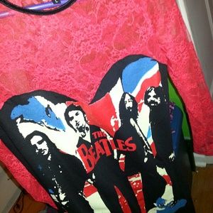 Beatles Lace Top Dress