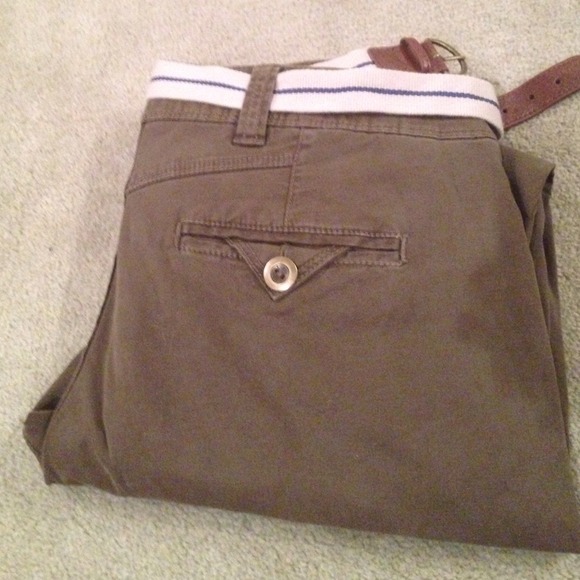 Army green Daughters of the Liberation pants