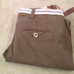 Army green Daughters of the Liberation pants