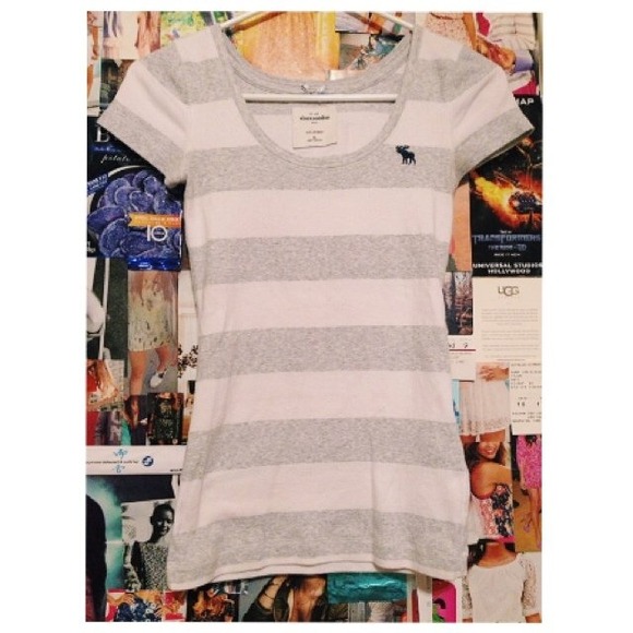 Abercrombie Kids striped soft tee
