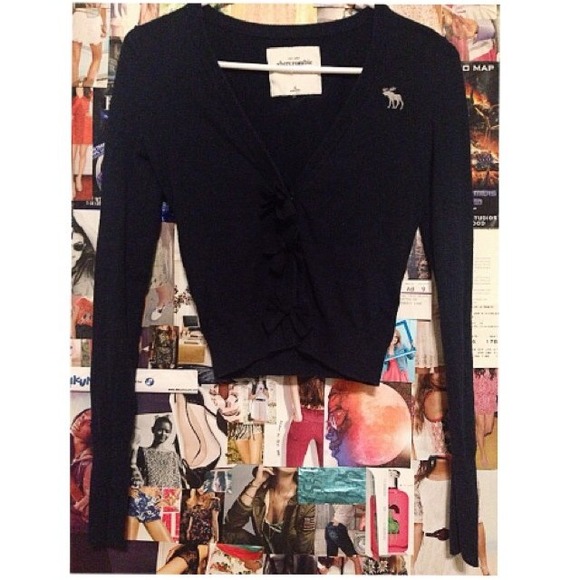 Abercrombie Kids cropped cardigan