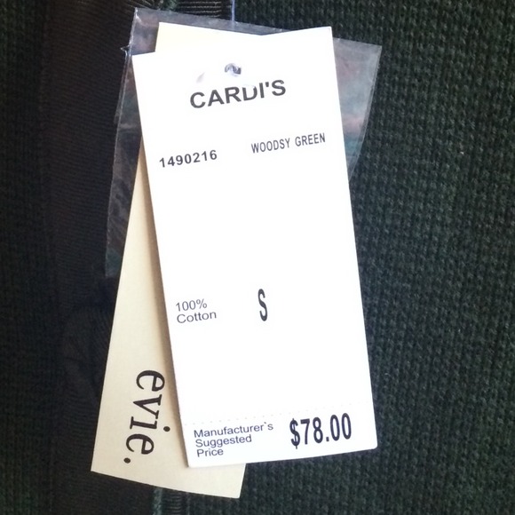 Sold green Evie Jacket small size - Picture 3 of 4