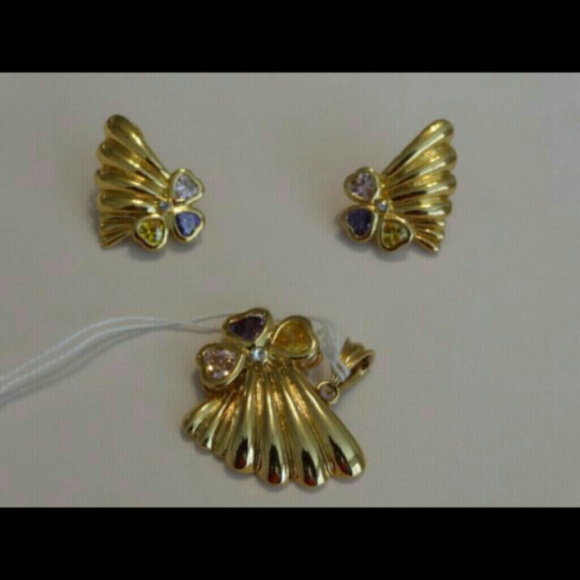 Gold plated Jewelry set